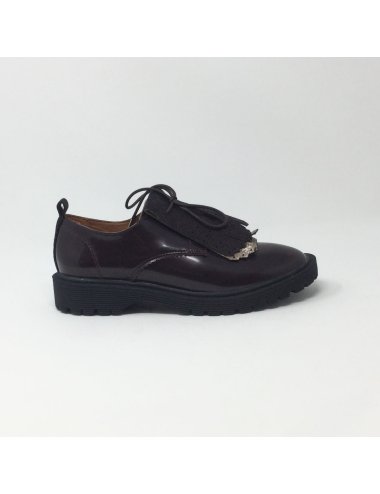 ARMISTICE ROCK DERBY PATENT  BORDEAUX