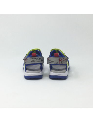 GEOX J BOREALIS GARCON MARINE/JAUNE