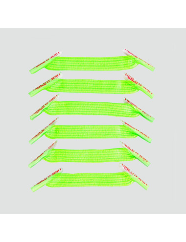 U-LACE LACETS ENFANT ELASTIQUES VERT/FLU