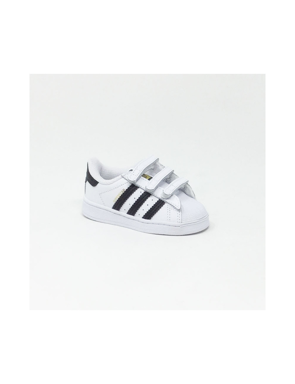 ADIDAS SUPERSTAR VELCRO BLANC/NOIR