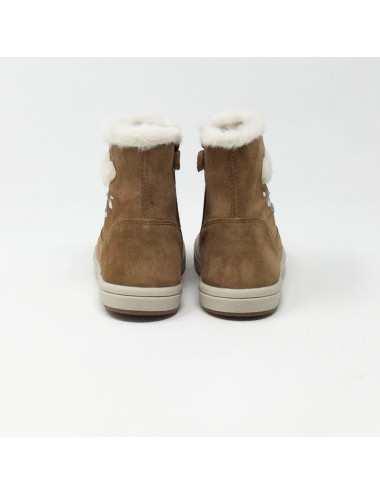 GEOX BOTTINE TROTTOLA FILLE CAMEL