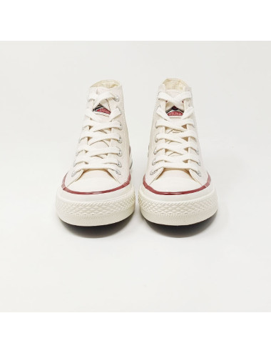 VICTORIA BASKET TOILE MONTANTE BLANC