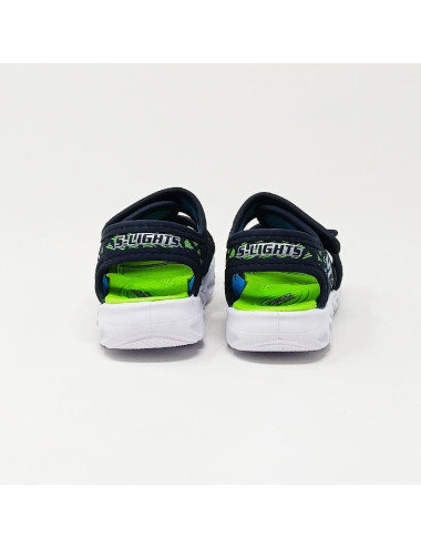 SKECHERS HYPONO SPLASH BLEU/VERT