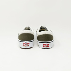 VANS ERA  BLANC/KAKI
