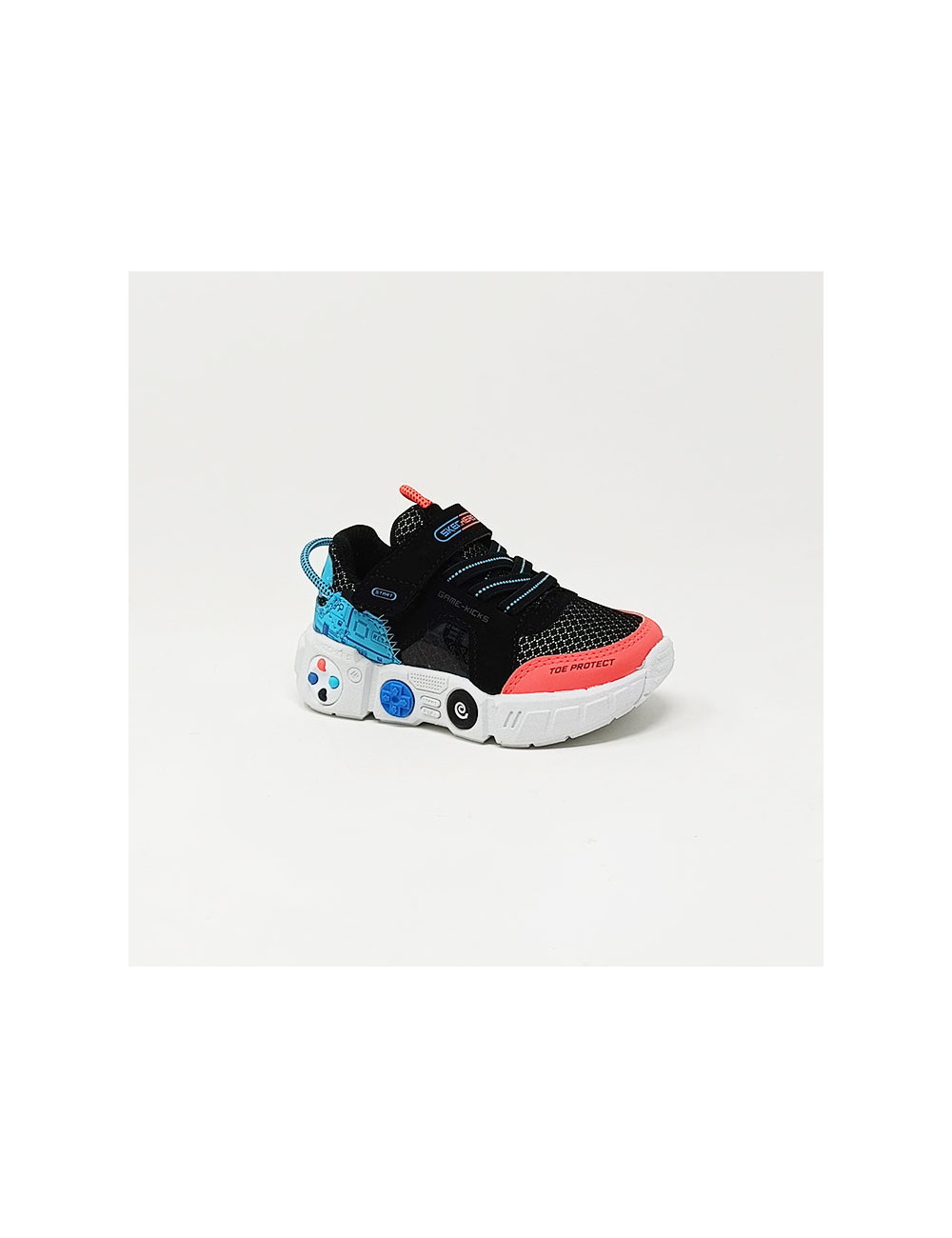 SKECHERS GAMETRONIX NOIR/MULTI