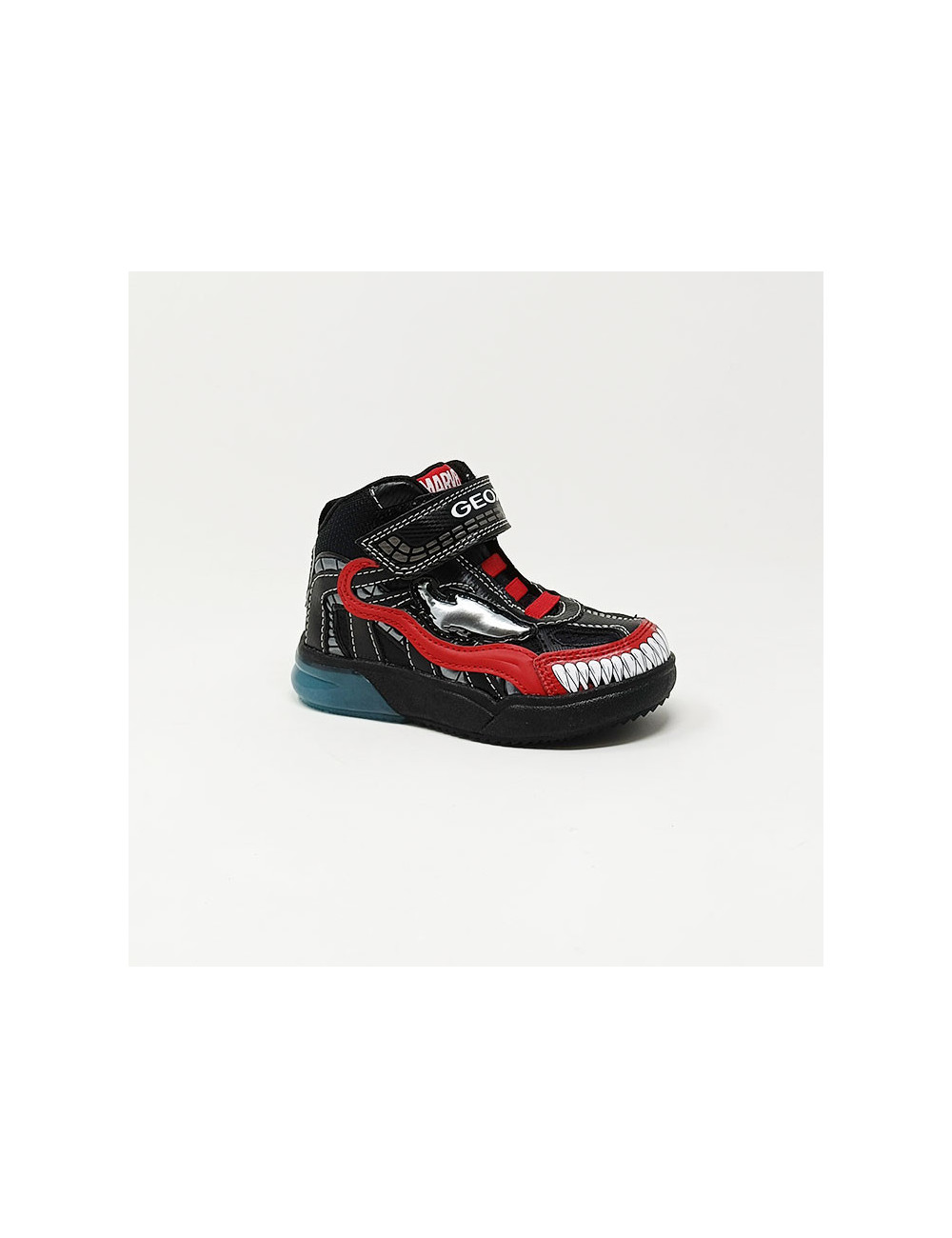 GEOX JUNIOR GRAY BOY NOIR/ROUGE