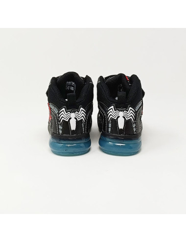 GEOX JUNIOR GRAY BOY NOIR/ROUGE