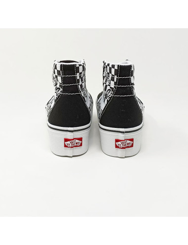 VANS SK8-HI TAPERED NOIR/BLANC