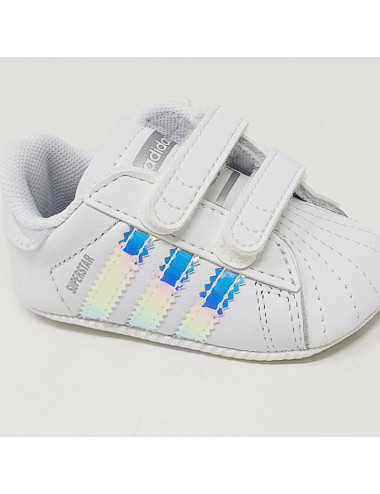 ADIDAS SUPERSTAR CRIB BLANC