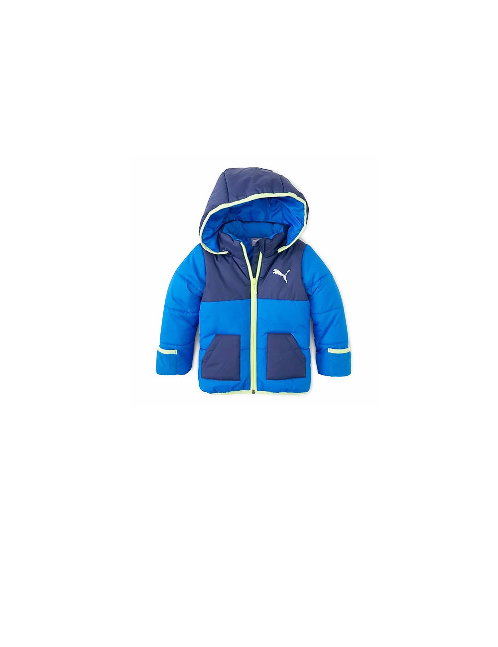 PUMA MINI CATS PADDED JACKET BLEU