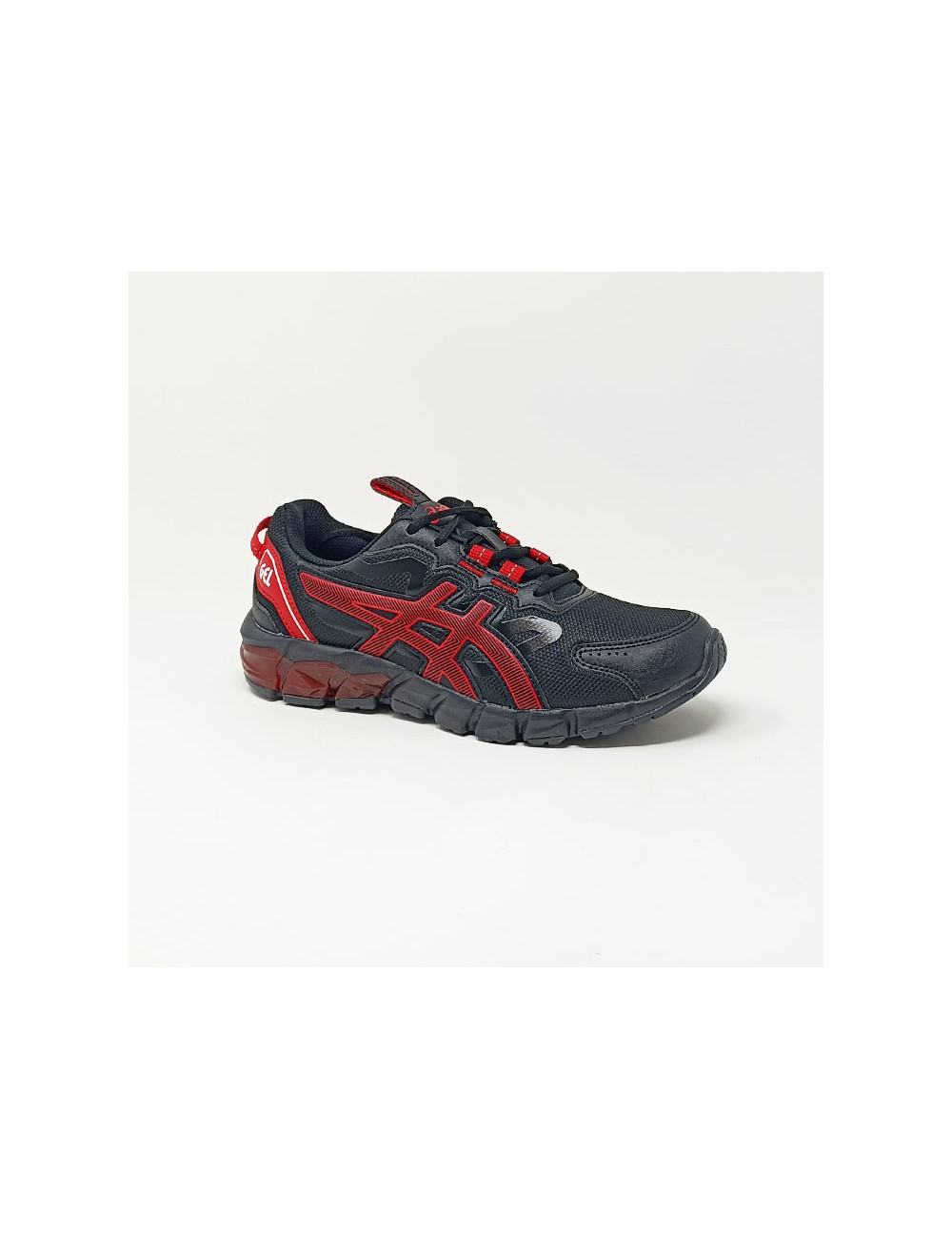 ASICS GEL QUANTUM 90 GS NOIR/ROUGE