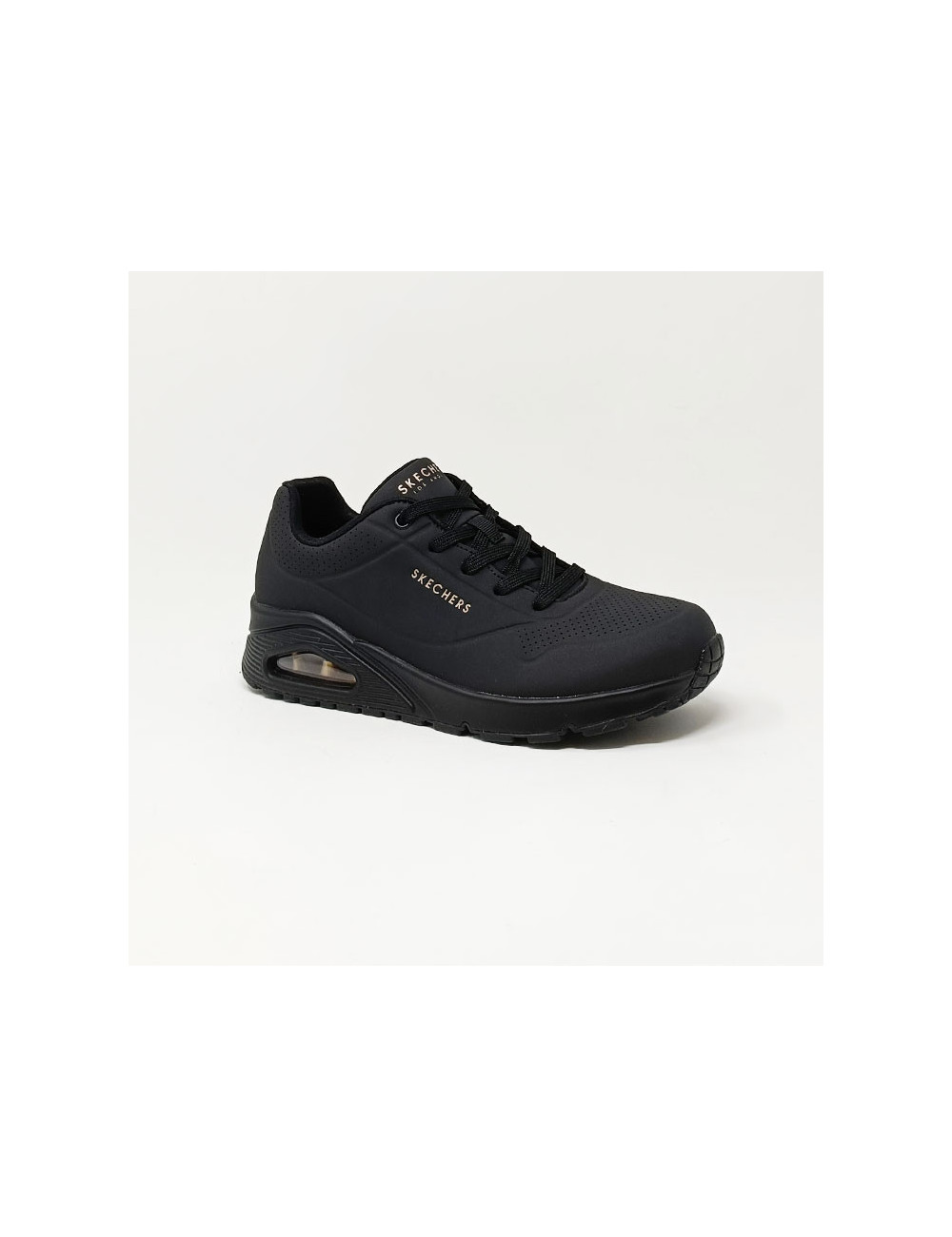 SKECHERS BASKET UNO STAND AIR NOIR