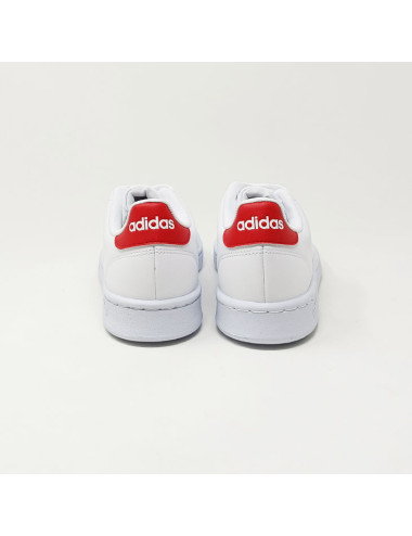 ADIDAS BASKET ADVANTAGE BLANC ROUGE