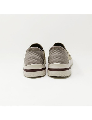 SKECHERS BASKET DELSON 3.0 CABRINO TAUPE