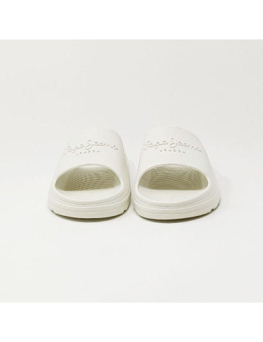 PEPE JEANS SANDALE BEACH SLIDE CREME