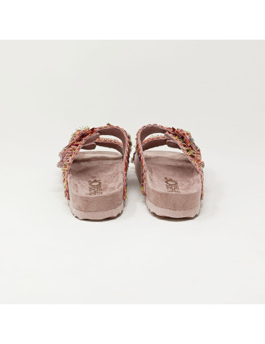 COLORS OF CALIFORNIA SANDALE SUEDE ROSE