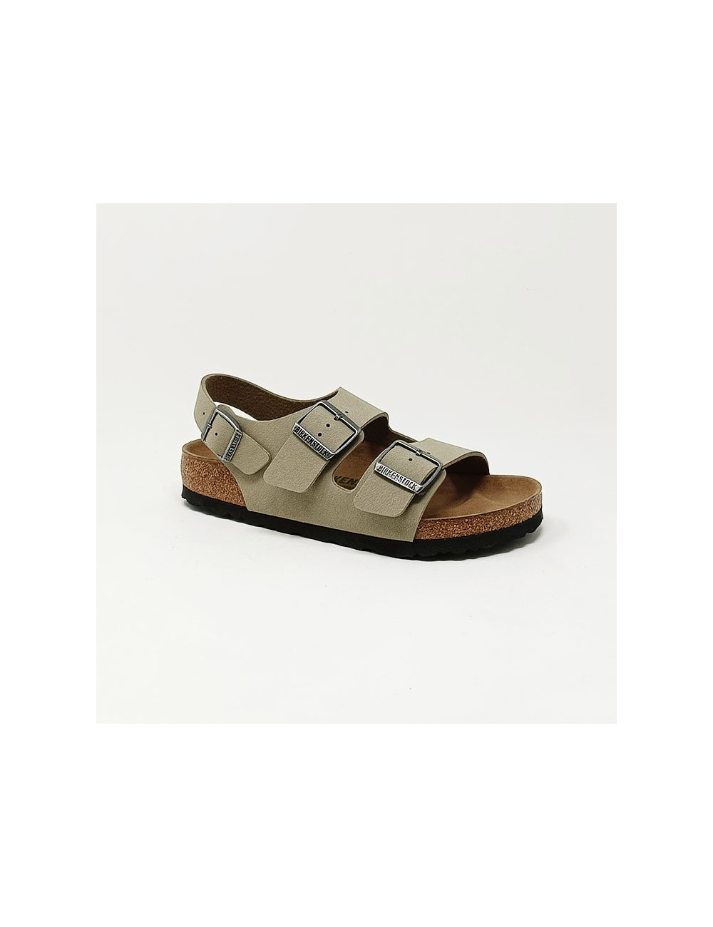 BIRKENSTOCK SANDALE MILANO BF FADED KAKI