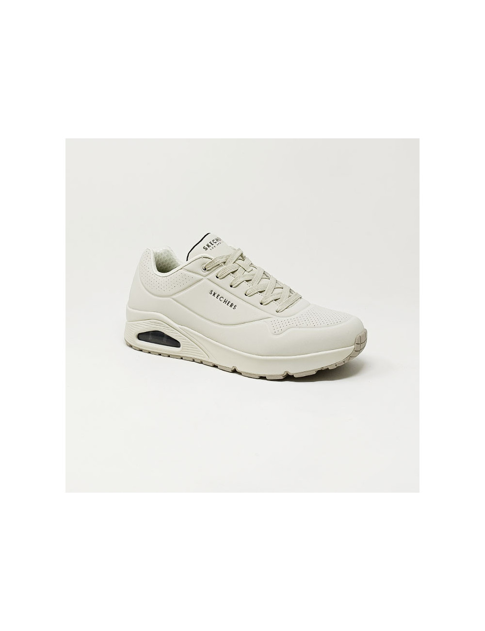 SKECHERS BASKET UNO STAND ON AIR BLANC