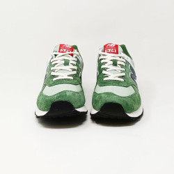 NEW BALANCE BASKET 574 VERT MARINE