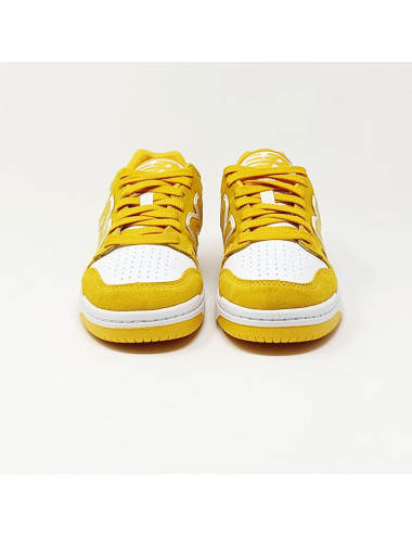 NEW BALANCE BASKET BB480 BLANC JAUNE