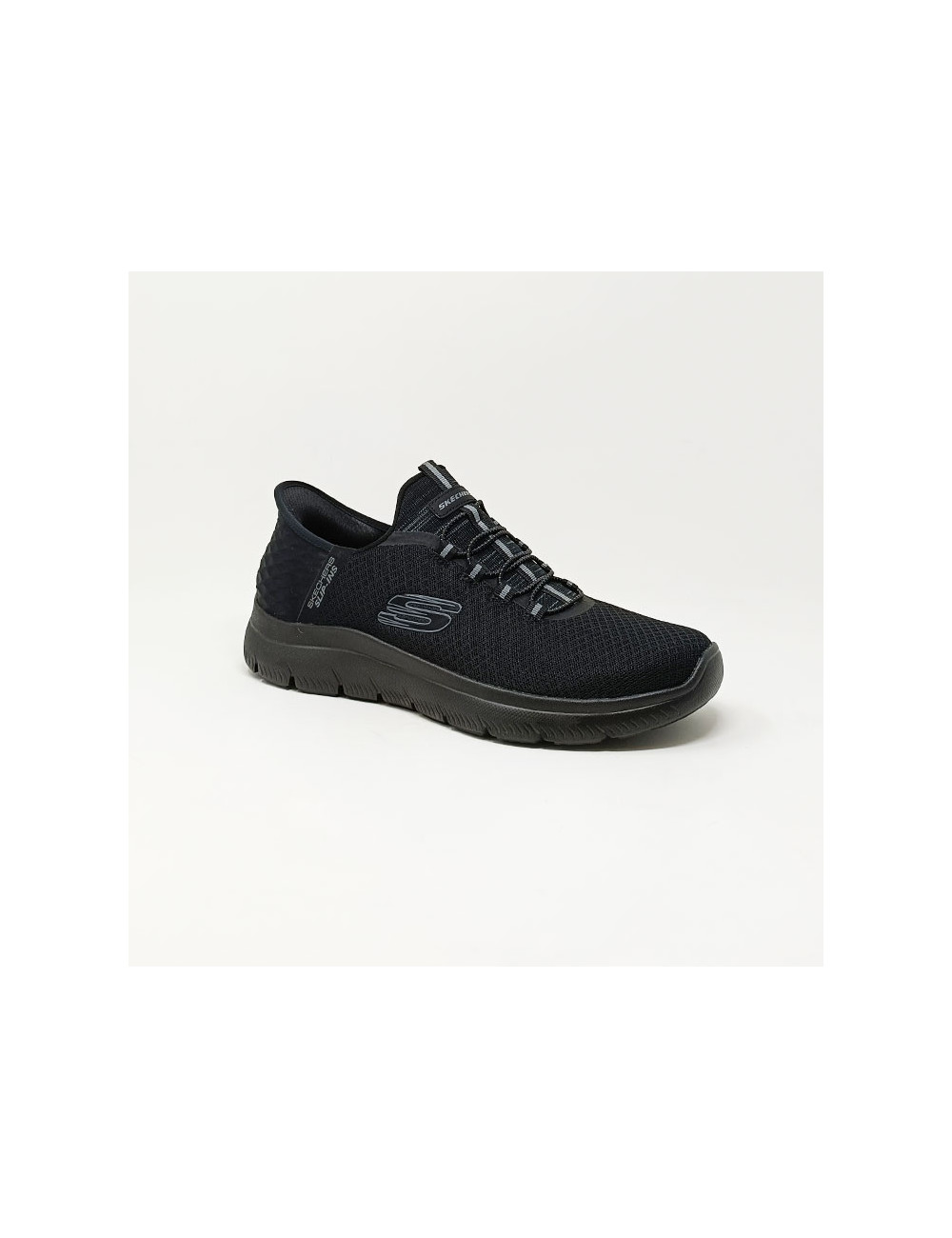 SKECHERS BASKET SUMMITS HIGH RANGE NOIR