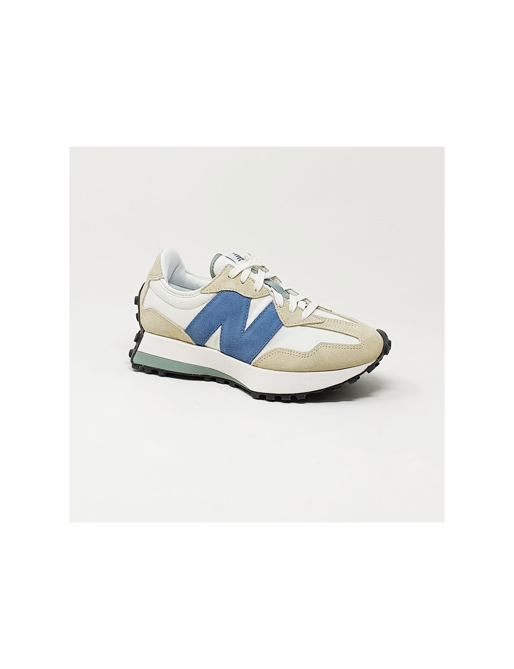 NEW BALANCE BASKET WS327 BLANC BLEU