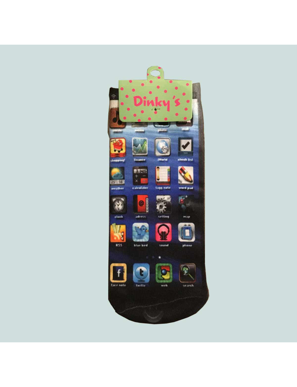 DINKYS CHAUSSETTE FANTAISIES SMARTPHONE